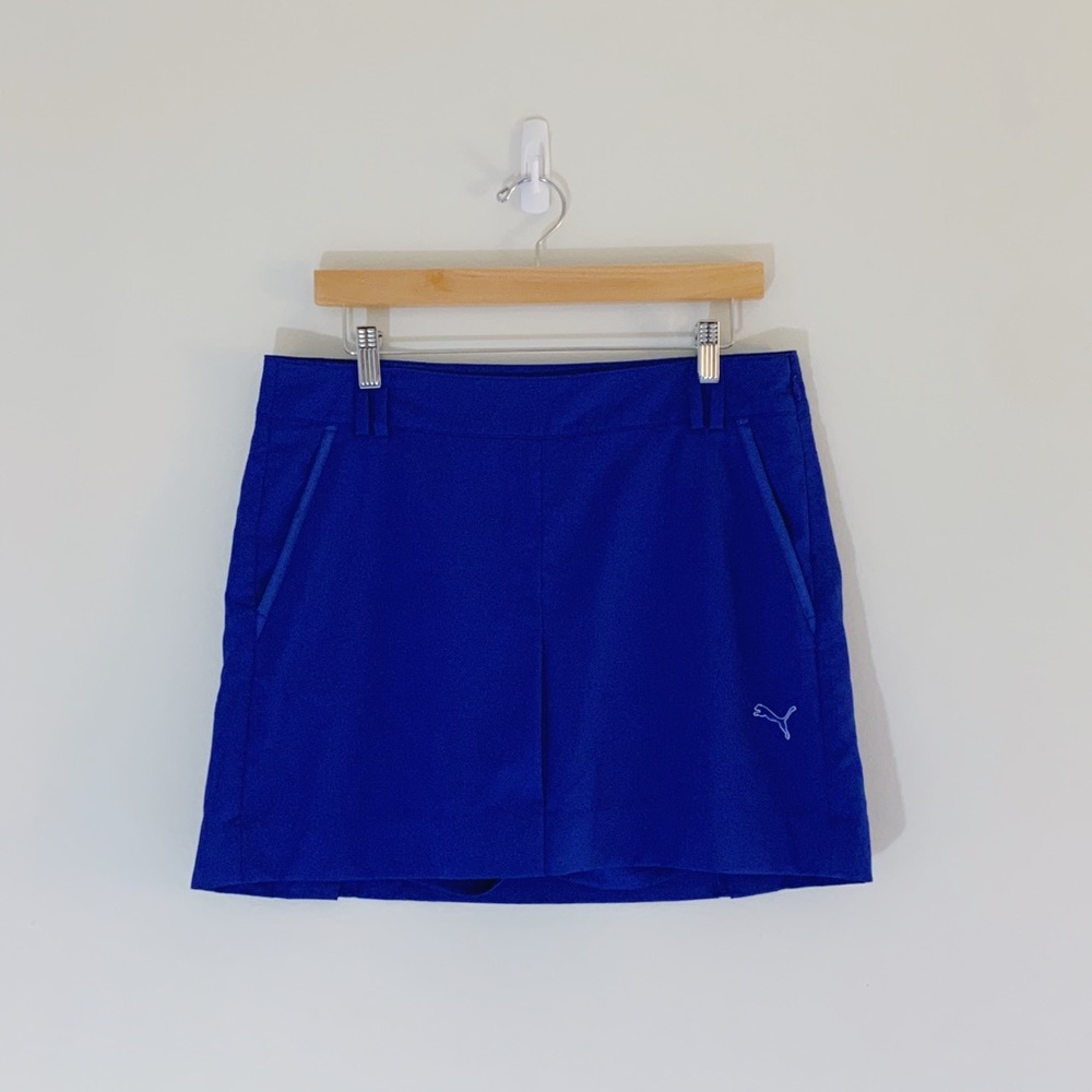 Women’s Puma Blue Tennis Skirt Size 8
